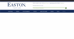 Desktop Screenshot of eastontowncenter.com